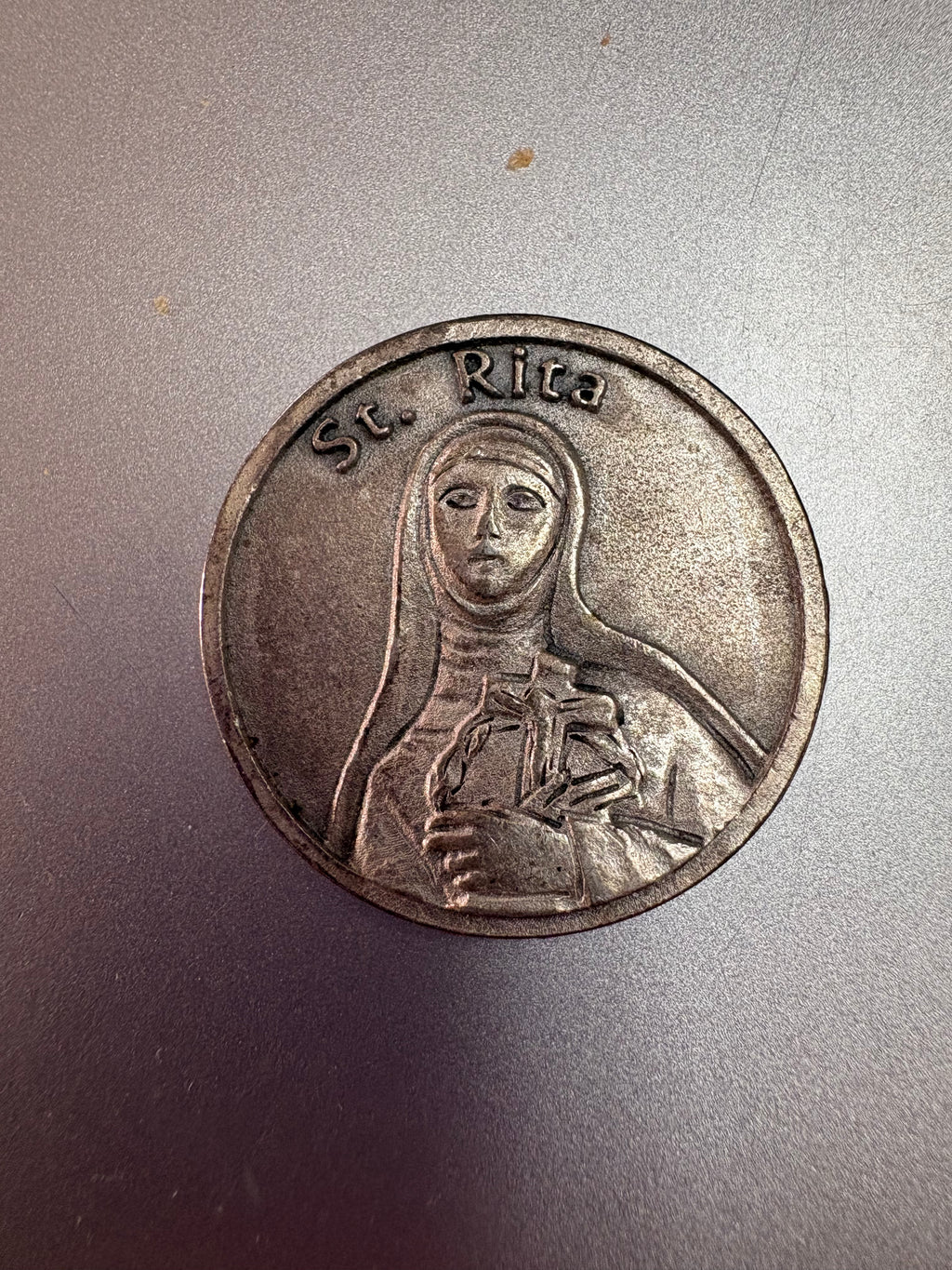 St Rita Pocket Coin