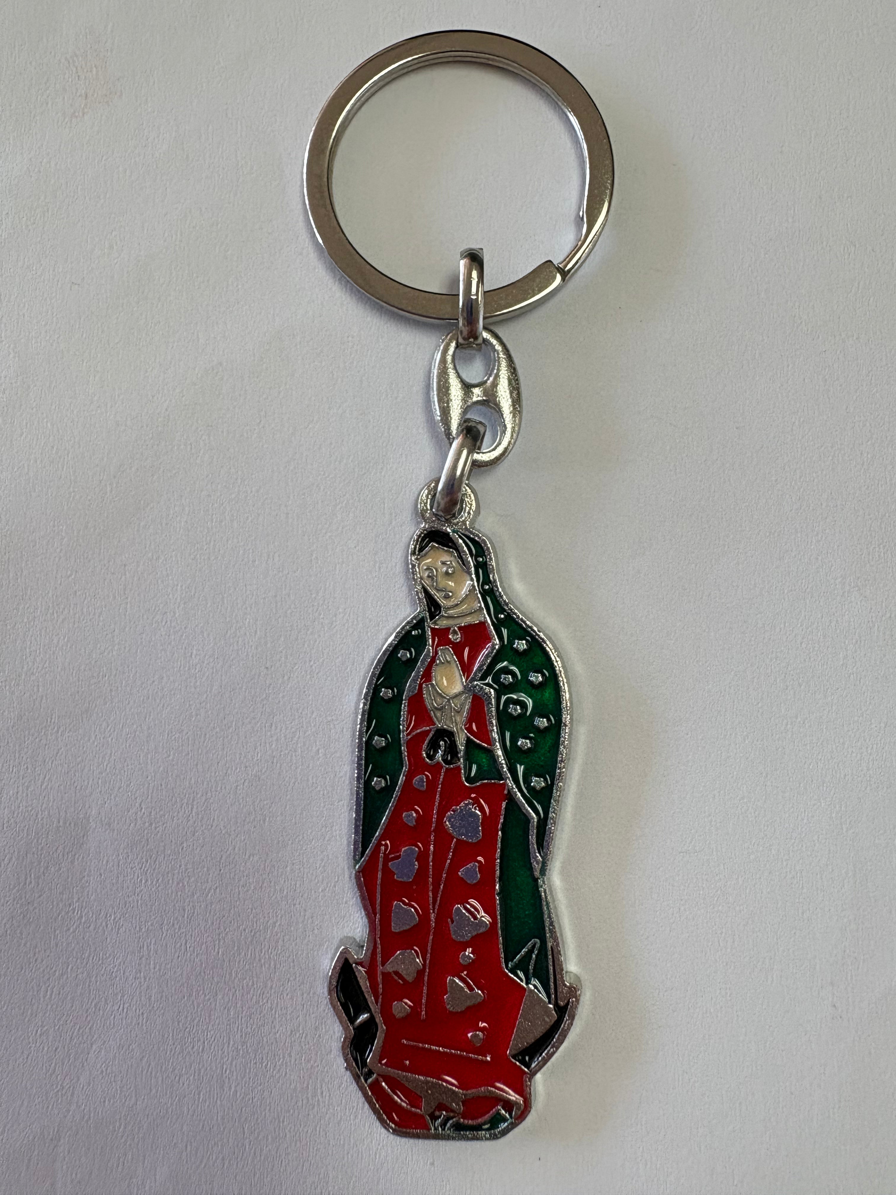 Our Lady of Guadalupe Key Ring /  Llavero