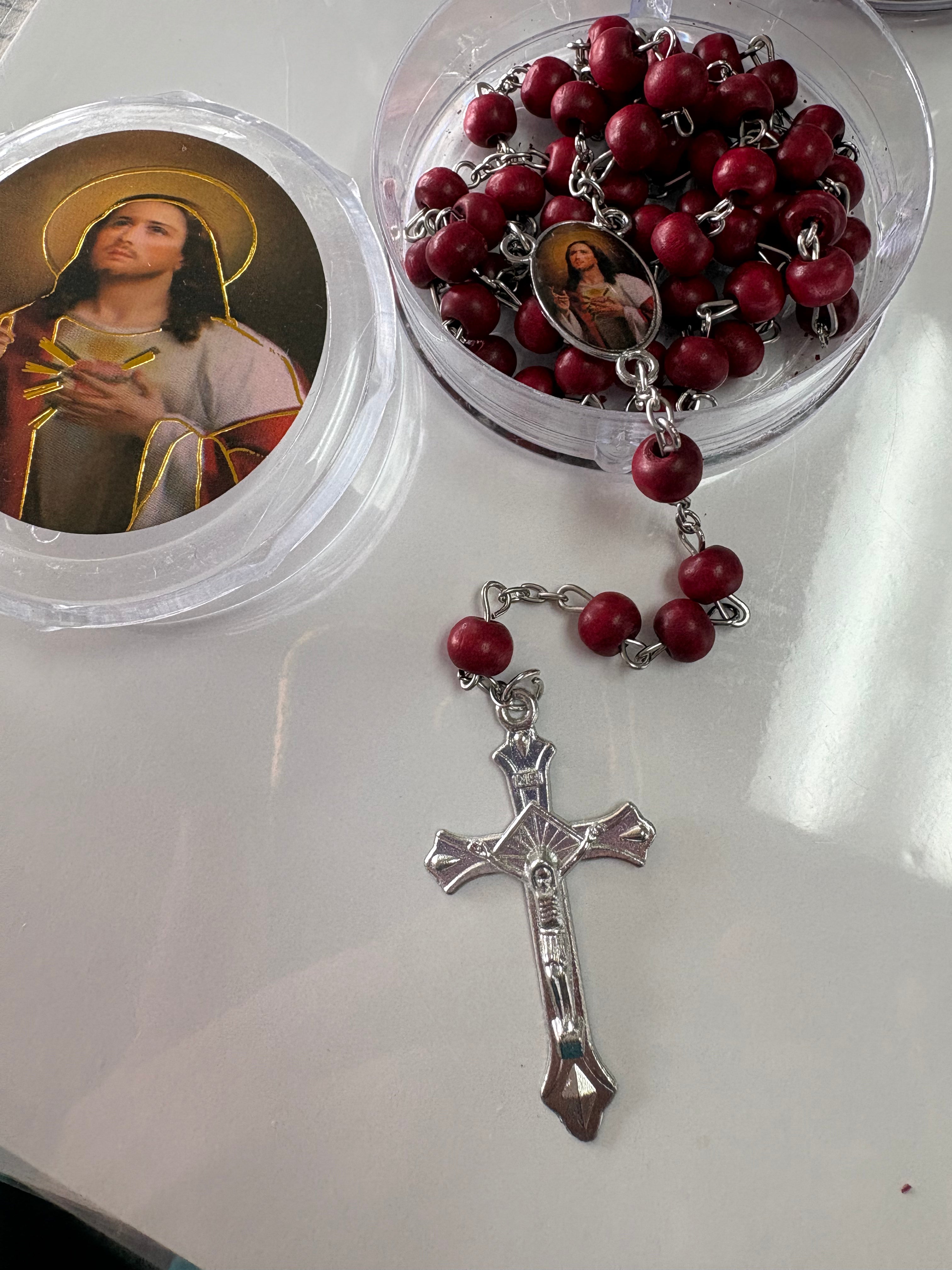 Rose Scented Sacred Heart of Jesus Rosary