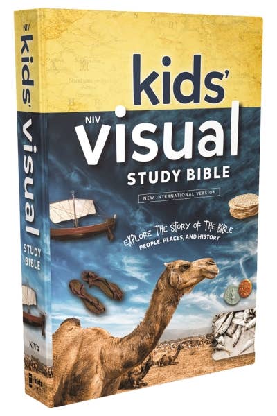 NIV Kids' Visual Study Bible, Blue