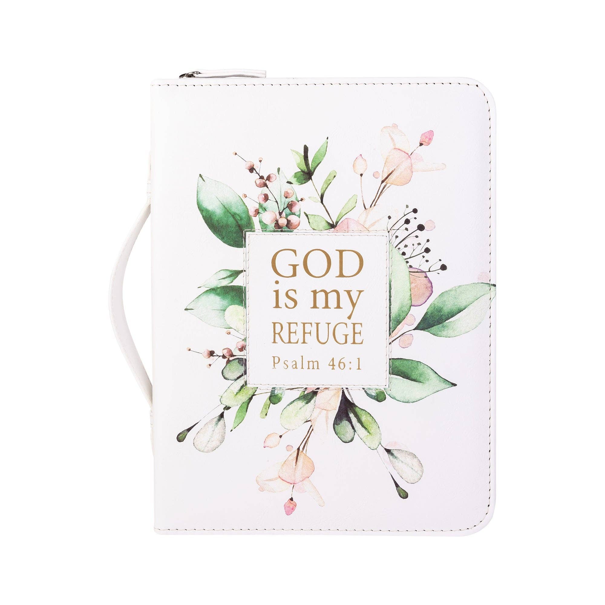 Divine Details: Bible Cover - Watercolor Flower Refuge: Large