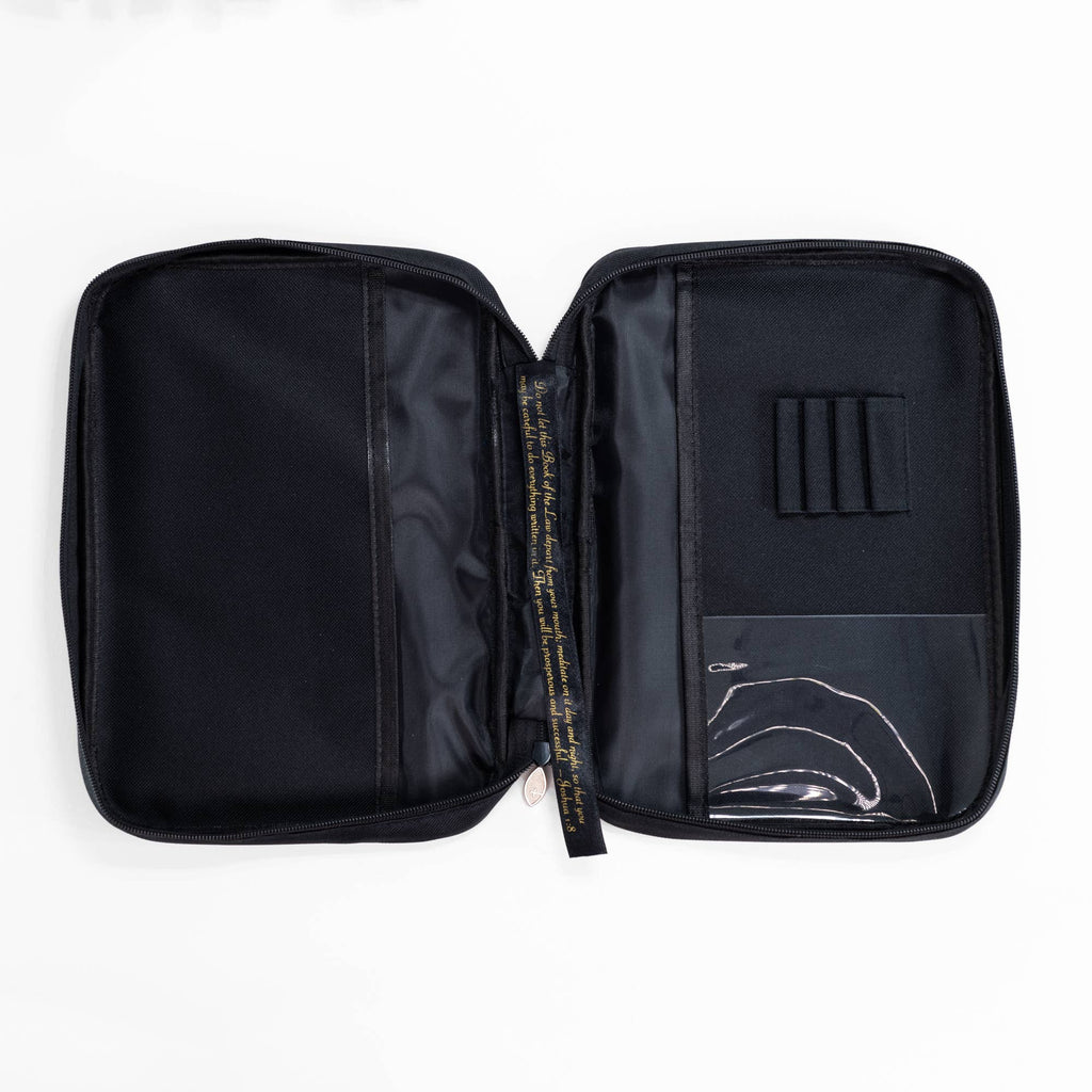 Bible Cover: Basic: Black / Large