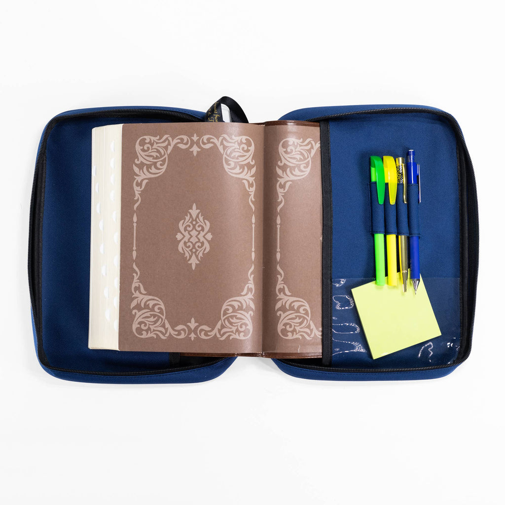 Bible Cover: Basic: Black / Large