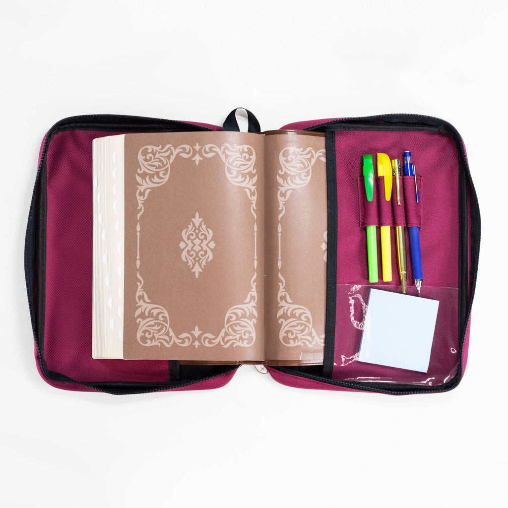 Bible Cover: Basic: Black / Large