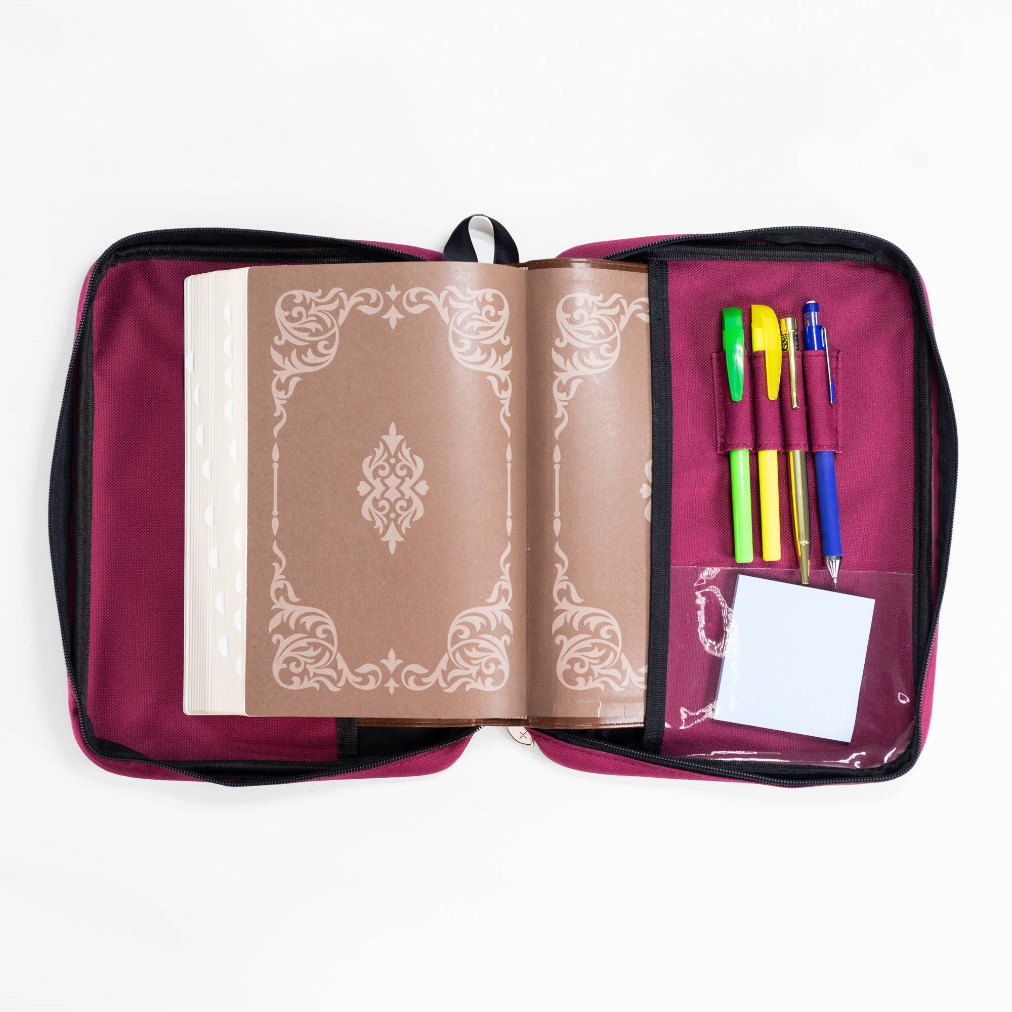 Bible Cover: Basic: Black / Large