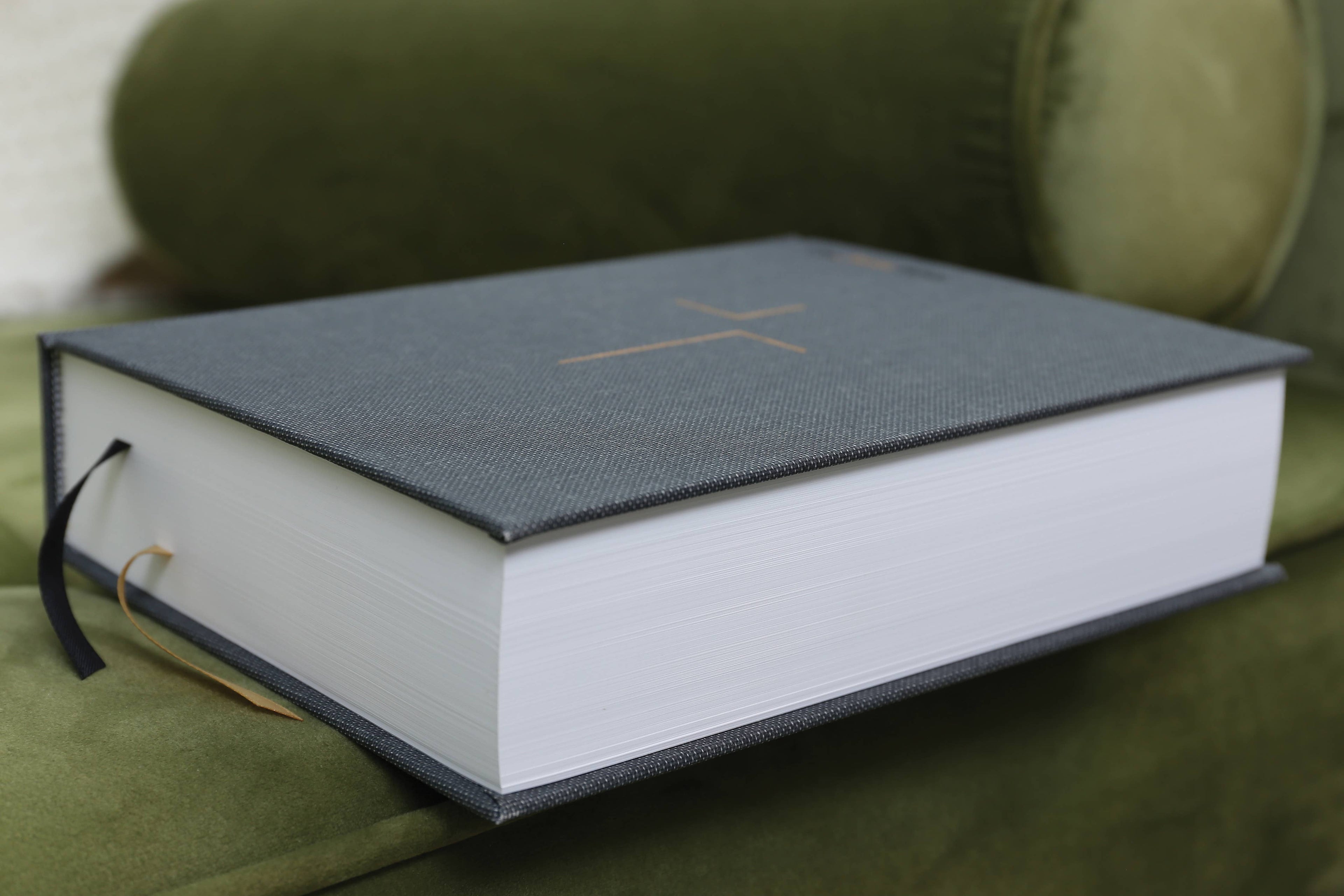 The Jesus Bible, ESV Edition, Cloth over Board, Gray