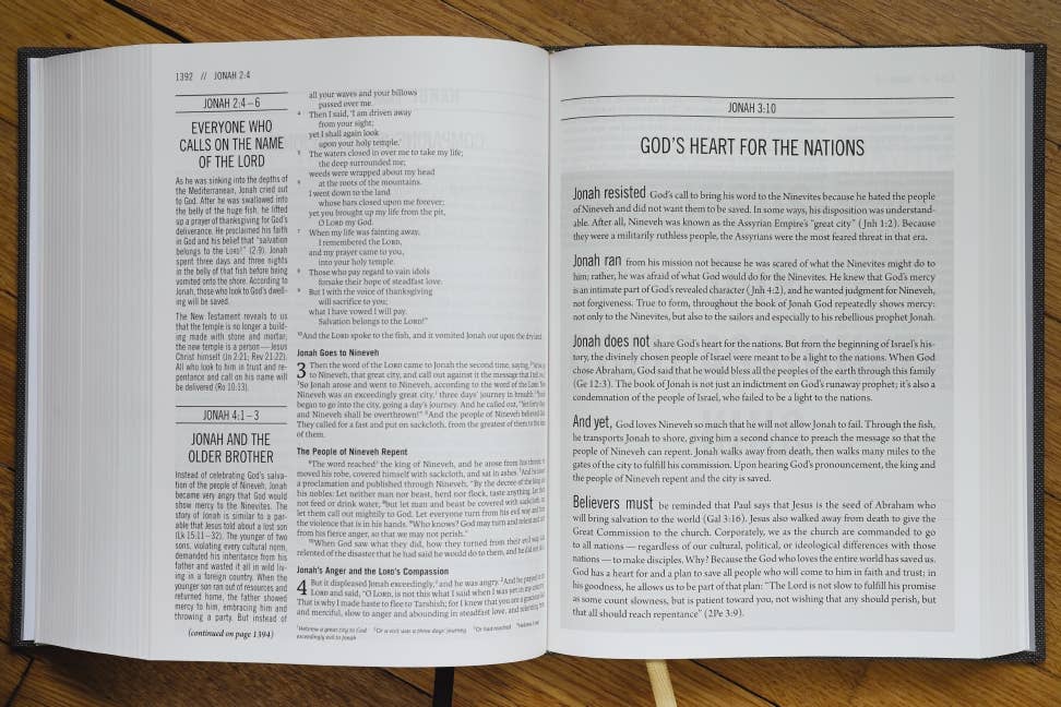 The Jesus Bible, ESV Edition, Cloth over Board, Gray