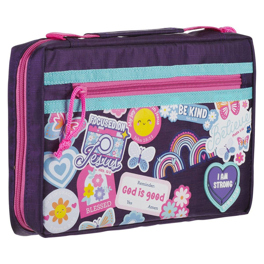 Bible Cover Fashion I Am Strong Prov. 31:25 S: Small