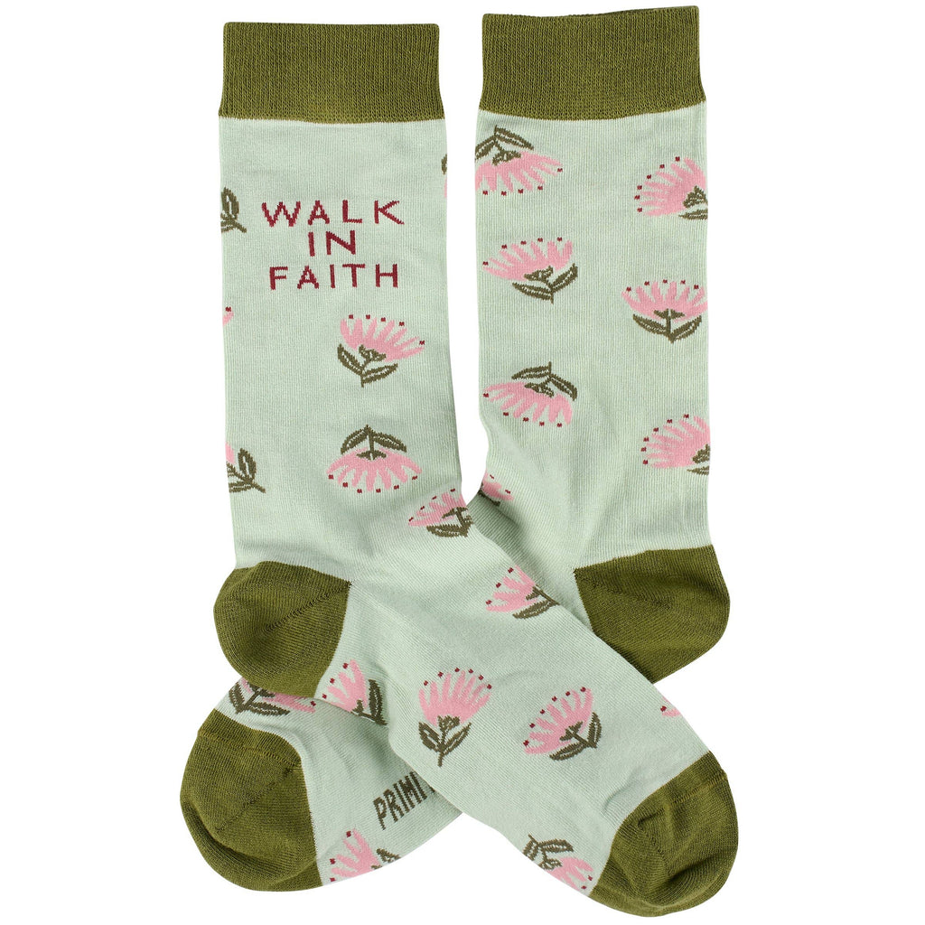 Walk In Faith Socks