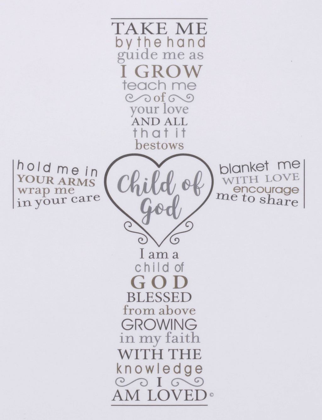 Child of God Blanket: Christian Gift for Child or Teen