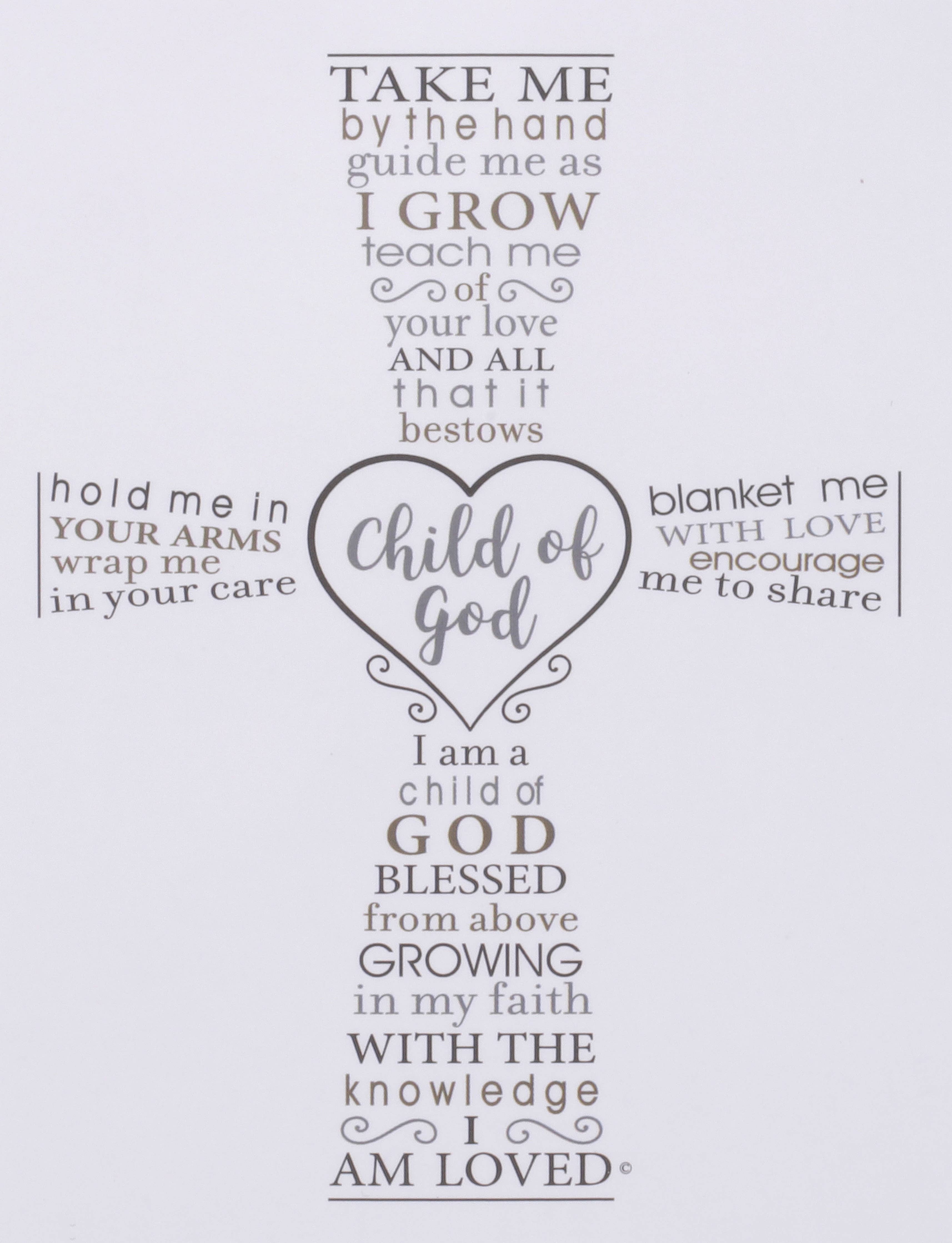 Child of God Blanket: Christian Gift for Child or Teen