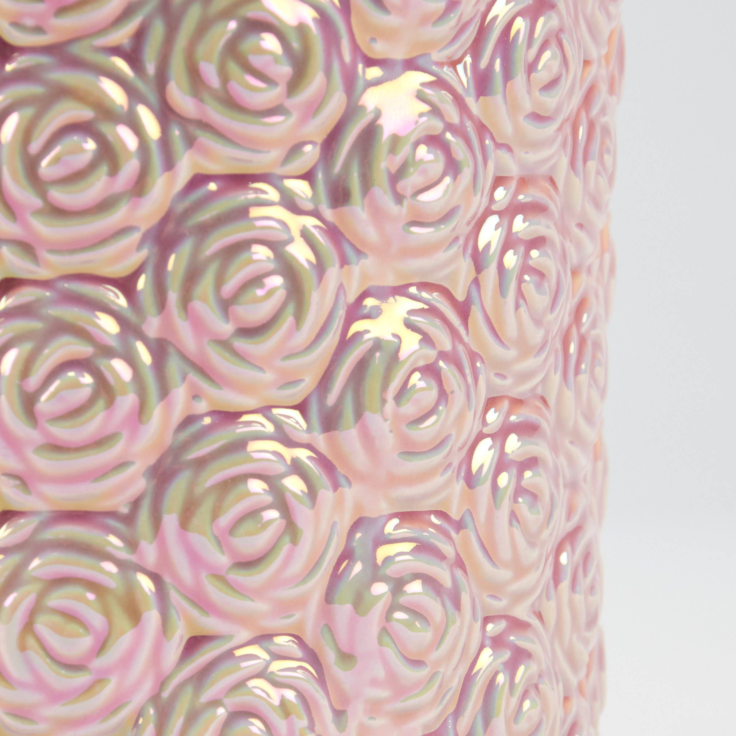 Pink Roses Vase