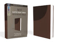 NIV Super Giant Print Reference Bible Leathersoft Brown
