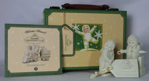 2001 Snowbabies Friendship Club Membership Kit